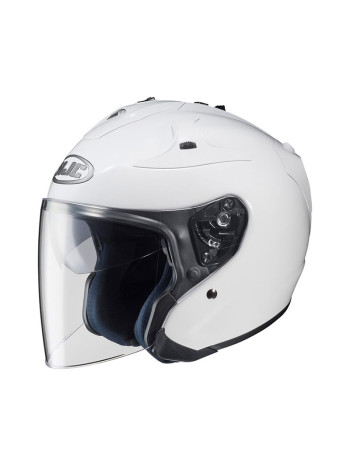 Открытый шлем HJC FG-JET PEARL WHITE RYAN