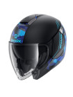 Шлем открытый SHARK CITYCRUISER GENOM MAT Black/Blue/Blue