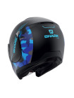 Шлем открытый SHARK CITYCRUISER GENOM MAT Black/Blue/Blue