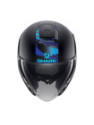 Шлем открытый SHARK CITYCRUISER GENOM MAT Black/Blue/Blue