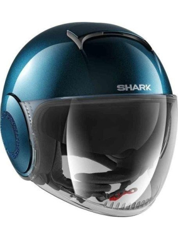 Шлем открытый SHARK NANO CRYSTAL Синий