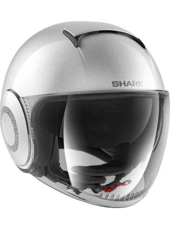 Шлем открытый SHARK NANO CRYSTAL Белый