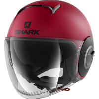 Шлем открытый SHARK NANO STREET NEON MAT Red/Black/Red