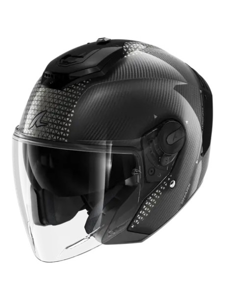 Шлем SHARK RS JET CARBON IKONIK Black/Anthracite