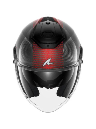 Шлем SHARK RS JET CARBON IKONIK Black/Red/Chrome