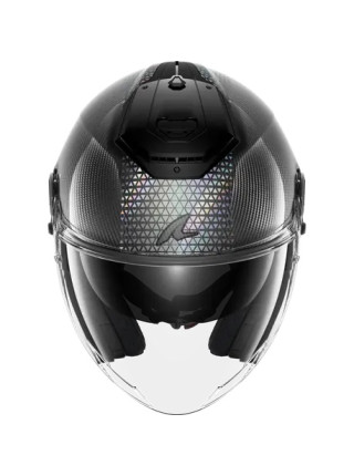 Шлем SHARK RS JET CARBON IKONIK Black/Silver/Pearl