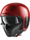 Шлем открытый SHARK S-DRAK FIBER BLANK GLITTER Red