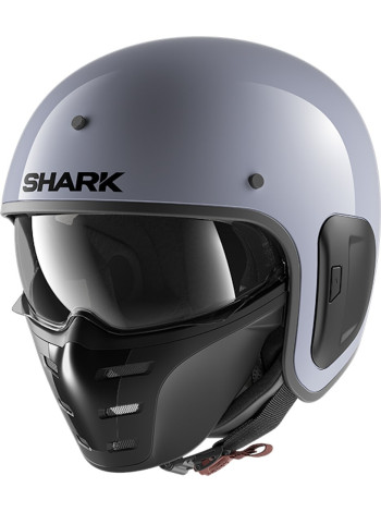 Шлем открытый SHARK S-DRAK 2 BLANK Grey Nardo
