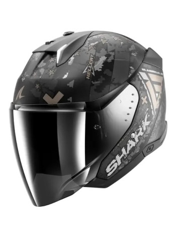 Шлем SHARK SKWAL i3 JET HELLCAT Mat Black/Chrome/Anthracite