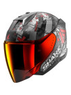 Шлем SHARK SKWAL i3 JET HELLCAT Mat Black/Chrome/Red