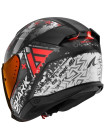 Шлем SHARK SKWAL i3 JET HELLCAT Mat Black/Chrome/Red