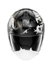 Шлем SHARK SKWAL JET PRANZ Black/White/Gold