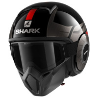 Шлем открытый SHARK STREET DRAK TRIBUTE RM Mat KUR