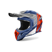 Внедорожный шлем Airoh Aviator Ace 2 Engine Cerulean Gloss