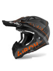 Кроссовый мотошлем Airoh Aviator Ace Amaze Оранжево-черный
