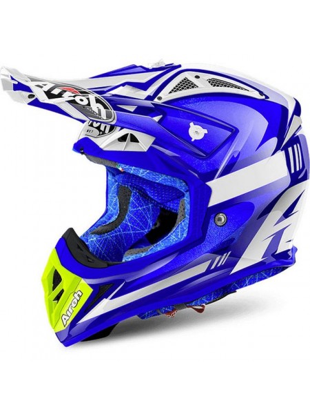 Шлем кроссовый Airoh Aviator 2.2 Cairoli Ottobiano Синий