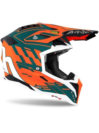 Кроссовый шлем Airoh Aviator 3 Rampage Orange Matt