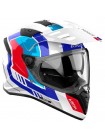 Дорожный шлем Airoh Bandit Horn White Gloss