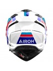 Дорожный шлем Airoh Bandit Horn White Gloss
