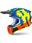 Шлем кроссовый Airoh Twist 2.0 Frame Azure Matt