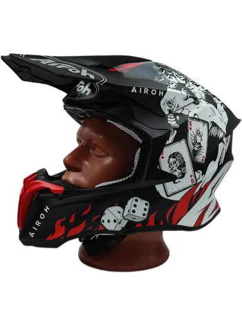 Шлем кроссовый Airoh Twist 2.0 Hell Matt