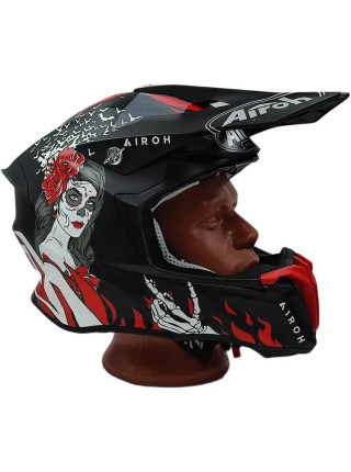 Шлем для кросса Airoh Twist 2.0 Hell Matt