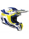 Внедорожный мотошлем Airoh Twist 3 Dynasty Blue-Yellow Gloss