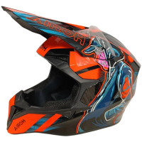 Внедорожный шлем Airoh Wraap Cyber Orange Gloss