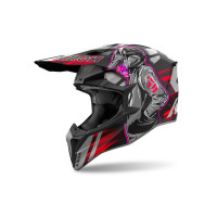 Внедорожный шлем Airoh Wraap Cyber Red Matt
