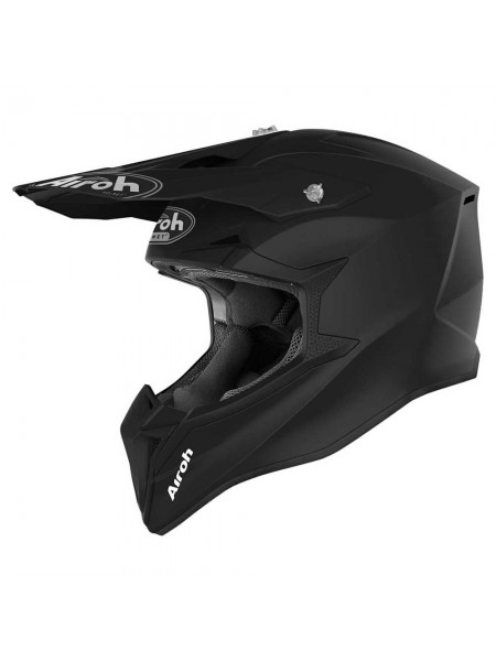 Кроссовый мотошлем Airoh Wraap Color Black Matt