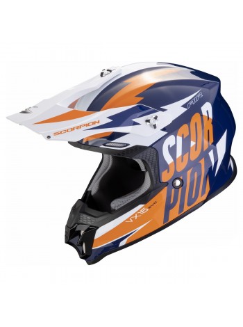 Scorpion EXO VX-16 EVO AIR SLANTER Сине-оранжевый