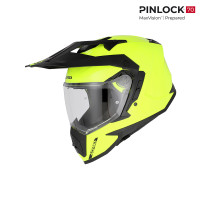 Шлем кроссовый Acerbis ASSAULT Yellow Fluo