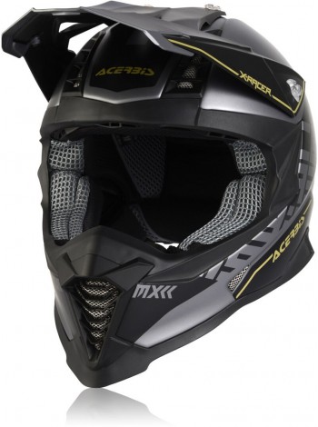 Шлем кроссовый Acerbis X-RACER VTR Black/Grey
