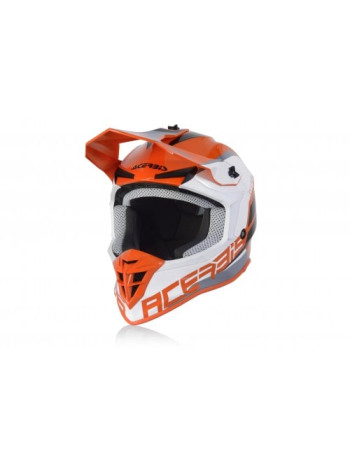 Шлем Acerbis LINEAR Orange/White