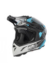 Кроссовый шлем Acerbis STEEL CARBON White/Azure