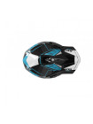 Кроссовый шлем Acerbis STEEL CARBON White/Azure