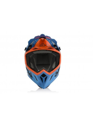 Шлем кроссовый Acerbis STEEL CARBON Orange/Blue
