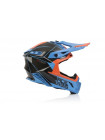 Шлем Acerbis STEEL CARBON Orange/Blue