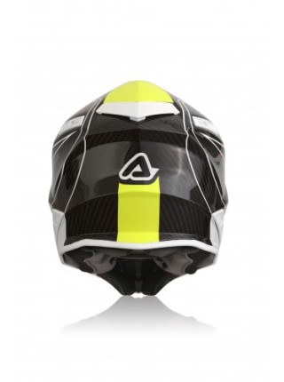 Шлем кроссовый Acerbis STEEL CARBON White/Yellow