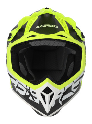 Шлем кроссовый Acerbis STEEL CARBON 22-06 Black/Fluo