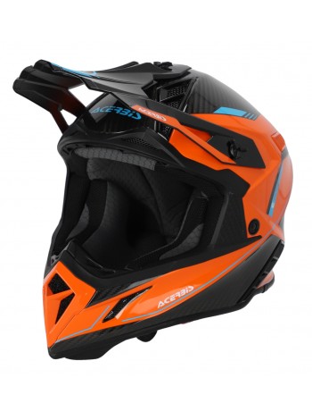 Шлем Acerbis STEEL CARBON 22-06 Orange/Black