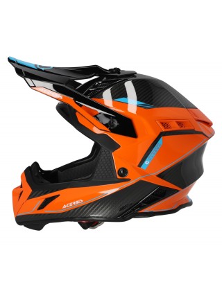 Шлем кроссовый Acerbis STEEL CARBON 22-06 Orange/Black