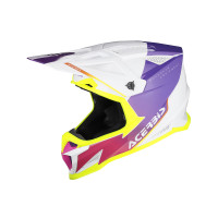 Шлем кроссовый Acerbis T711 White/Purple