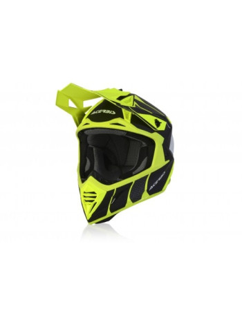 Шлем Acerbis X-TRACK Black/Fluo-Yellow
