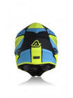 Шлем Acerbis X-TRACK Light Blue/Fluo Yellow