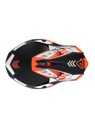 Шлем кроссовый Acerbis X-TRACK MIPS Black/Orange Fluo