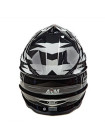 Кроссовый мотошлем AiM JK803S White/Black