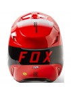 Шлем для кросса Fox V1 Toxsyk Flow Red
