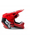 Шлем для кросса Fox V1 Toxsyk Flow Red