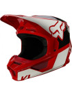 Шлем кроссовый Fox V1 Revn Flame Red